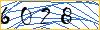 Type the numbers that you see in the picture
