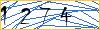 Type the numbers that you see in the picture