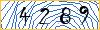Type the numbers that you see in the picture
