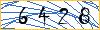 Type the numbers that you see in the picture