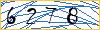 Type the numbers that you see in the picture