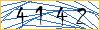 Type the numbers that you see in the picture
