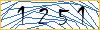 Type the numbers that you see in the picture