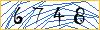 Type the numbers that you see in the picture