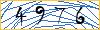 Type the numbers that you see in the picture