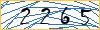 Type the numbers that you see in the picture
