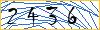 Type the numbers that you see in the picture