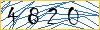 Type the numbers that you see in the picture