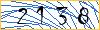 Type the numbers that you see in the picture