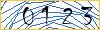 Type the numbers that you see in the picture