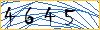 Type the numbers that you see in the picture
