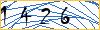 Type the numbers that you see in the picture