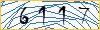 Type the numbers that you see in the picture