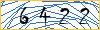Type the numbers that you see in the picture