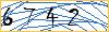Type the numbers that you see in the picture