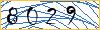 Type the numbers that you see in the picture