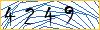 Type the numbers that you see in the picture