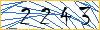 Type the numbers that you see in the picture