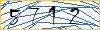 Type the numbers that you see in the picture