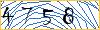 Type the numbers that you see in the picture