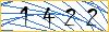 Type the numbers that you see in the picture