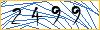 Type the numbers that you see in the picture