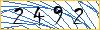 Type the numbers that you see in the picture