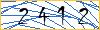 Type the numbers that you see in the picture
