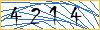 Type the numbers that you see in the picture