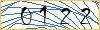 Type the numbers that you see in the picture
