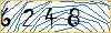 Type the numbers that you see in the picture