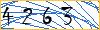 Type the numbers that you see in the picture