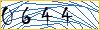 Type the numbers that you see in the picture
