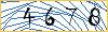 Type the numbers that you see in the picture