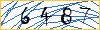 Type the numbers that you see in the picture