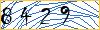 Type the numbers that you see in the picture