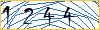 Type the numbers that you see in the picture