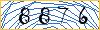 Type the numbers that you see in the picture