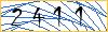 Type the numbers that you see in the picture