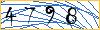 Type the numbers that you see in the picture