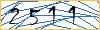 Type the numbers that you see in the picture