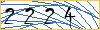 Type the numbers that you see in the picture