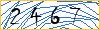 Type the numbers that you see in the picture