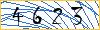 Type the numbers that you see in the picture