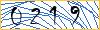 Type the numbers that you see in the picture