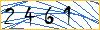 Type the numbers that you see in the picture