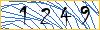Type the numbers that you see in the picture