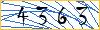 Type the numbers that you see in the picture