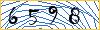 Type the numbers that you see in the picture