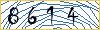 Type the numbers that you see in the picture
